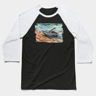 the lonely bark on shore Baseball T-Shirt